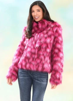Kurzjacke mit hohem Kuschelfaktor