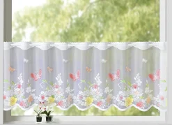 Kurzstore aus handkoloriertem Jacquard