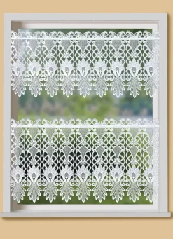 Kurzstore mit aufwendigem Macramé-Abschluss