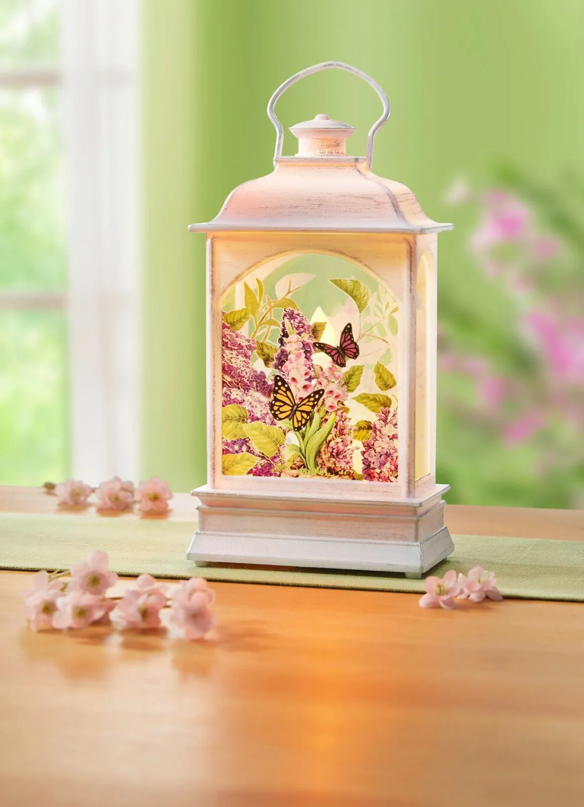 Laterne mit LED-Beleuchtung
