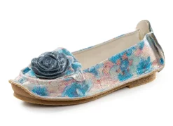 Laura Vita Ballerina mit Lederblüte