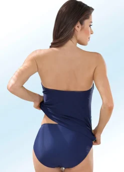 Laurina Tankini in Bandeauform mit verstell- und abnehmbaren Trägern