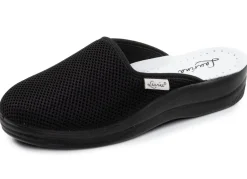 Laurina, Zweierpack, klassische Damen-Hausschuhe, Weite G, aus Mesh-Material