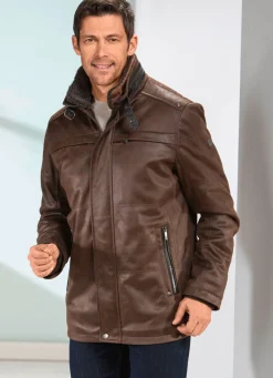 Lederimitatjacke