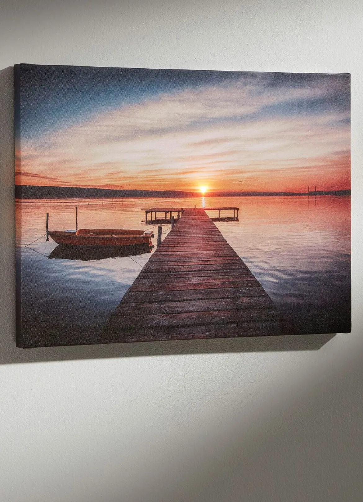 LED-Leinwandbild