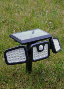 LED-Strahler Panta Trio Solar