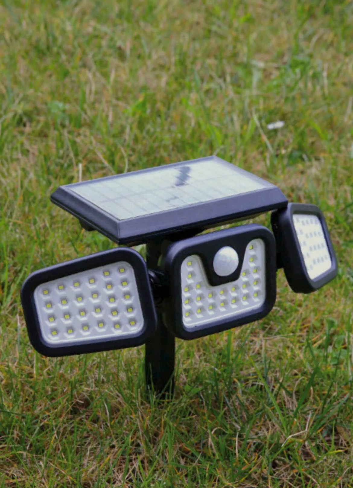 LED-Strahler Panta Trio Solar