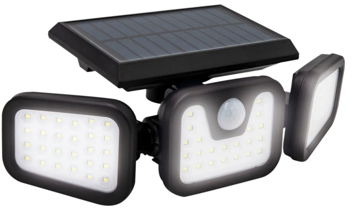 LED-Strahler Panta Trio Solar