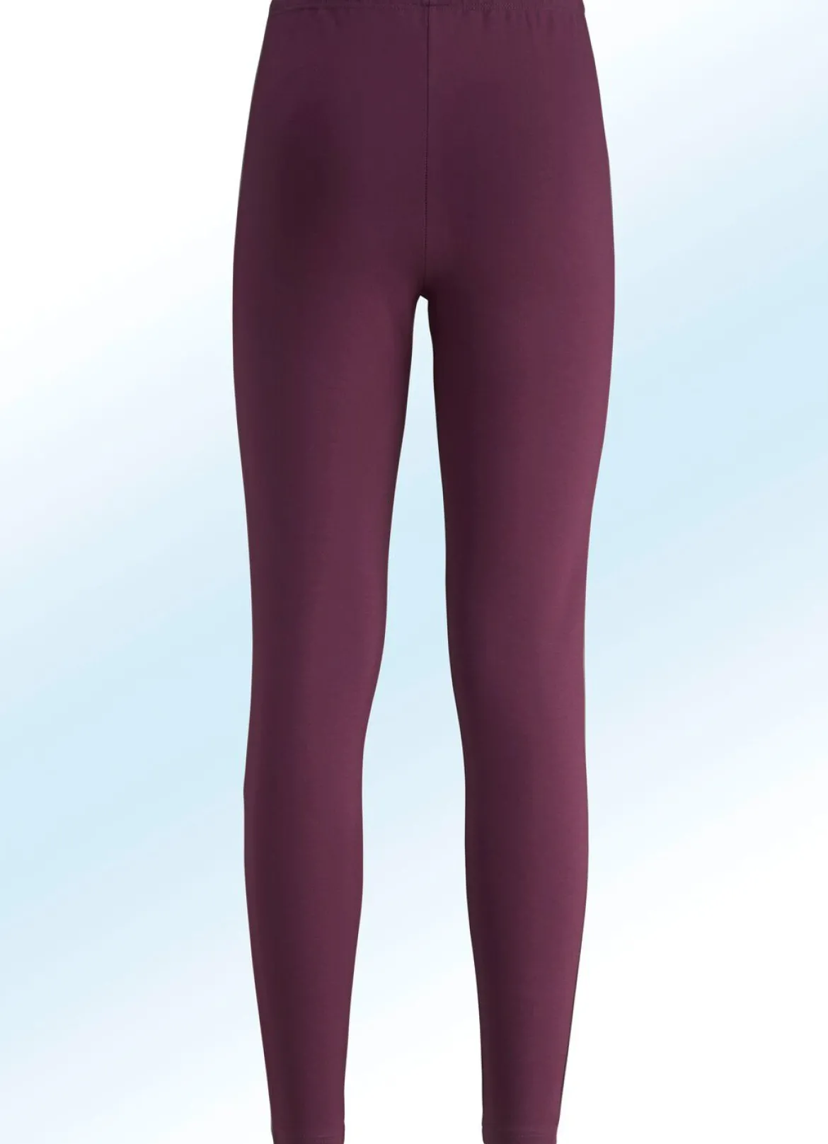 Leggings im interresanten Materialmix