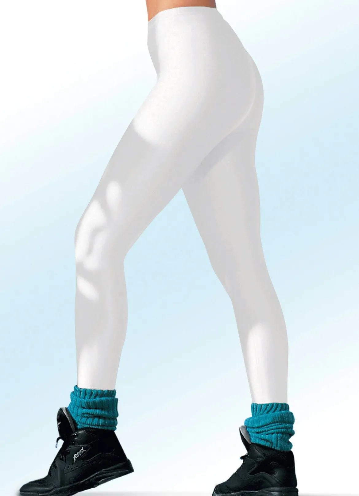 Leggings mit Glanz-Effekt in 4 Farben