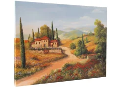 Leinwand Bild „Weg in der Toscana