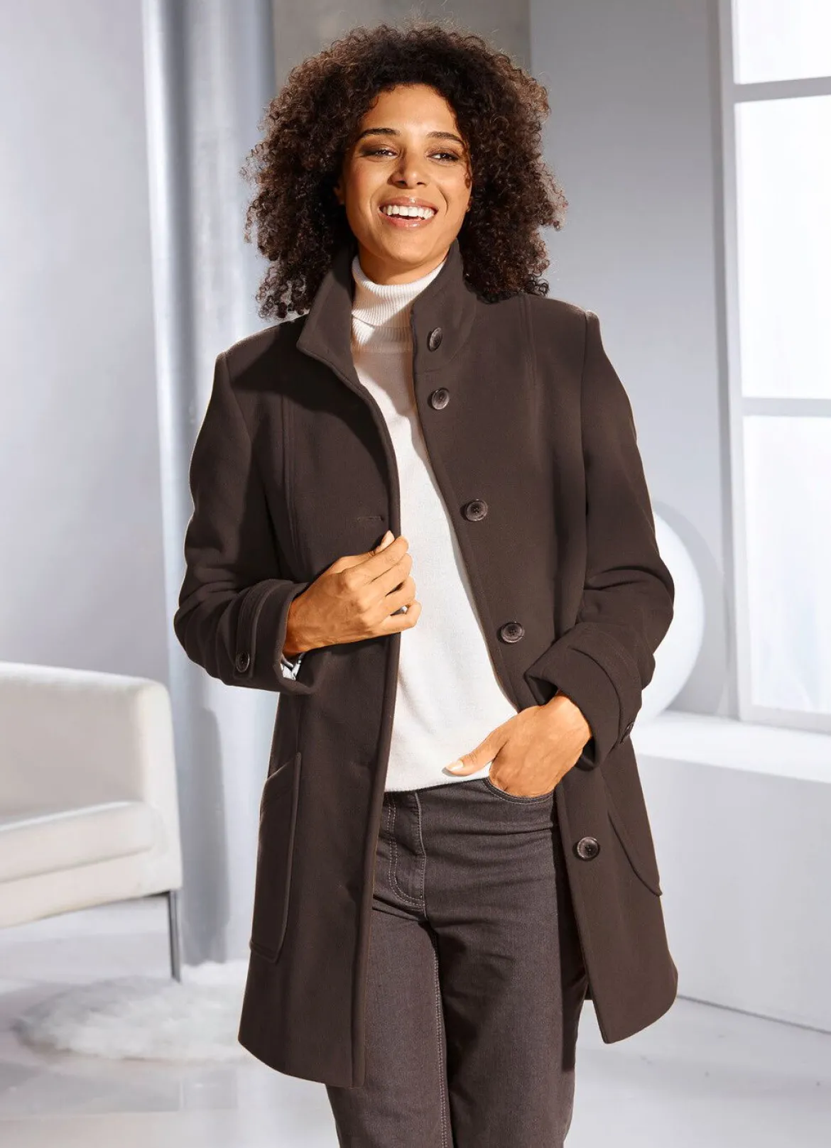 Longjacke mit hohem Tragekomfort