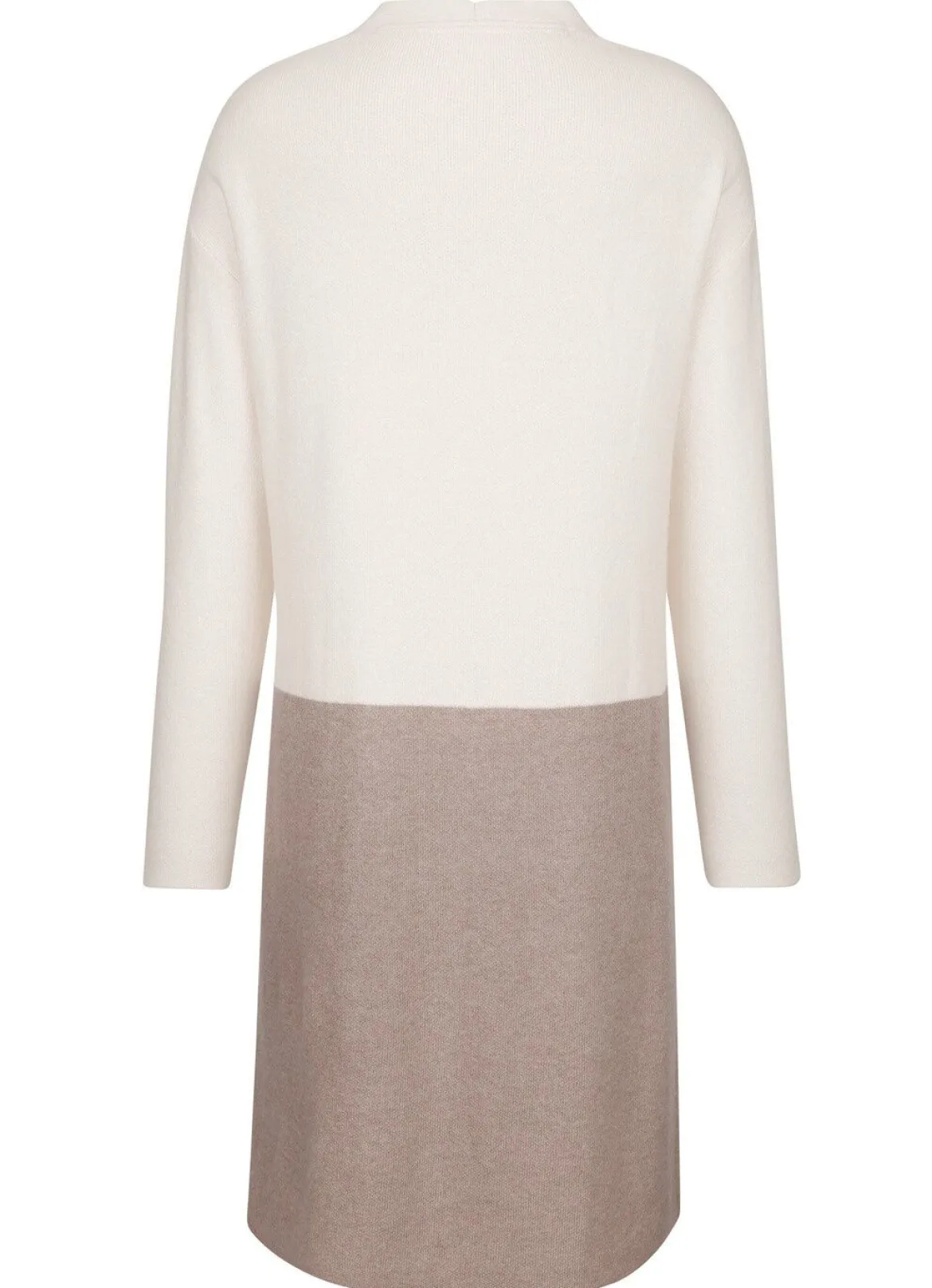 Long-Strickjacke mit Kaschmir
