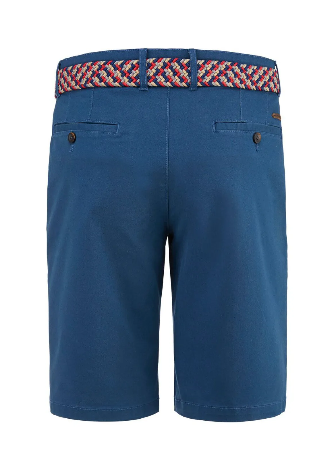 Lässige "Redpoint"-Bermudas mit Stoffgürtel in 3 Farben