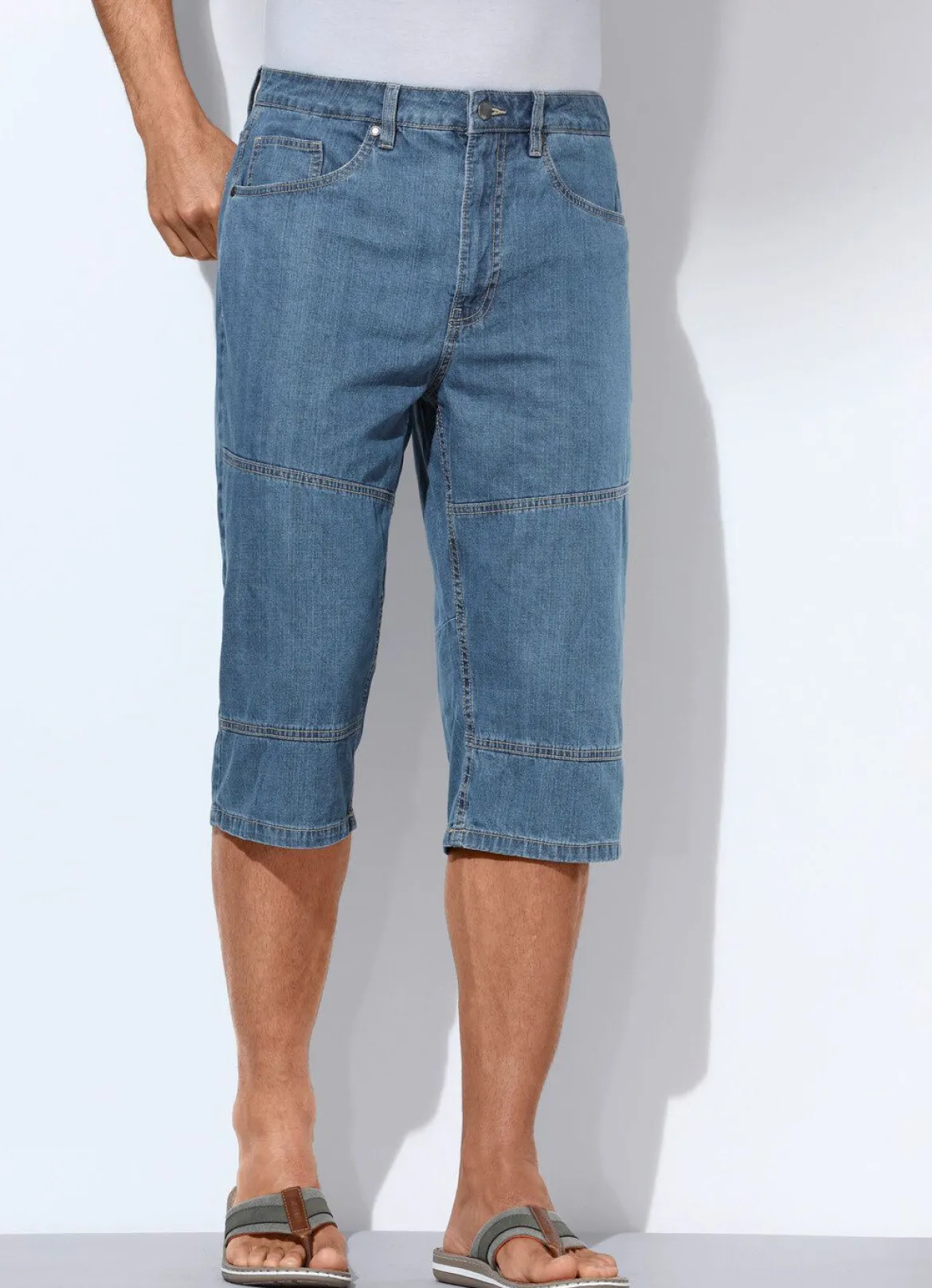 Luftige Long-Bermudas in 2 Farben