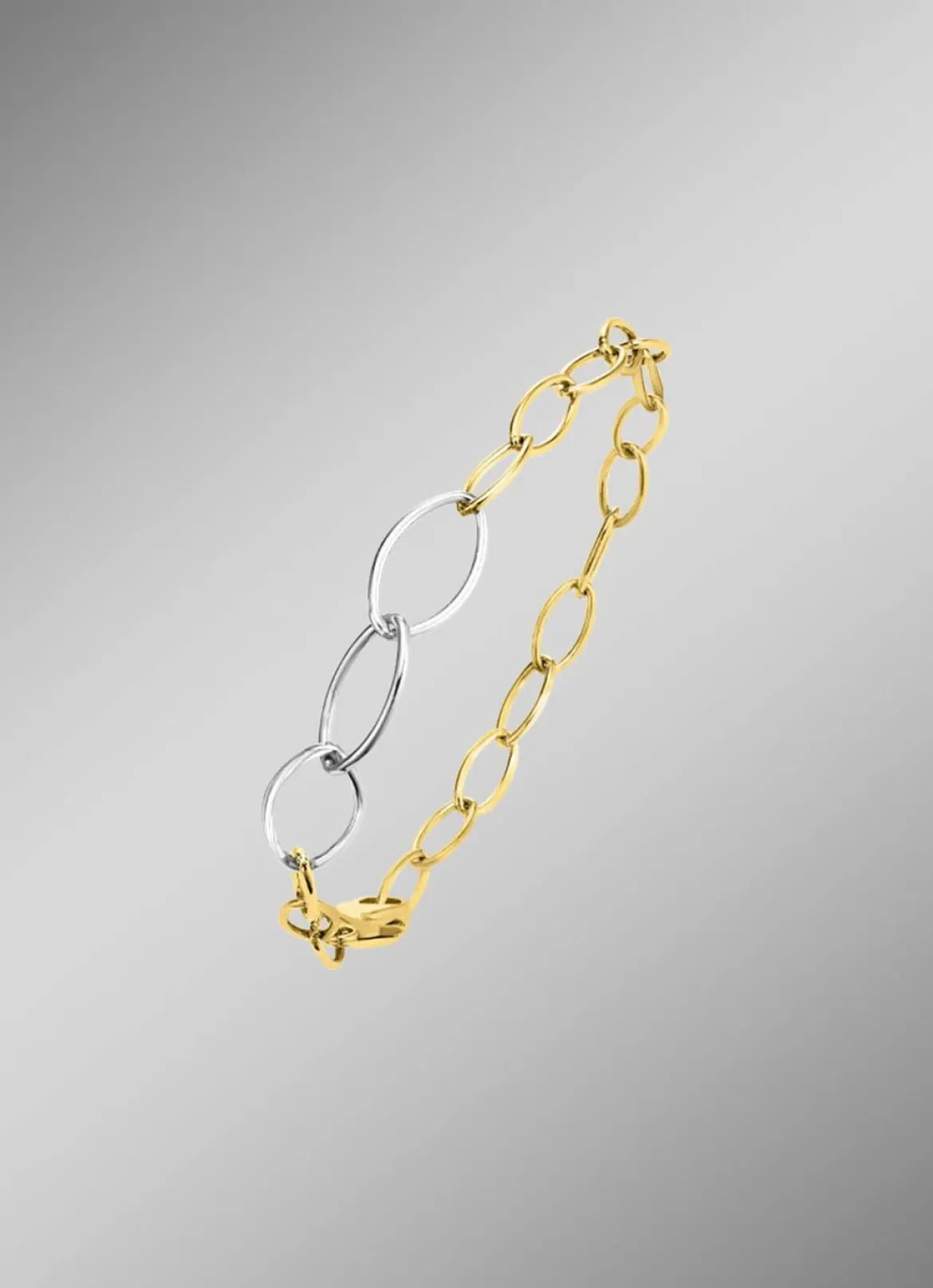 Luxuriöse Eleganz am Handgelenk: Armband in Bicolor