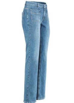 Magic-Jeans mit ausgestellter Beinweite