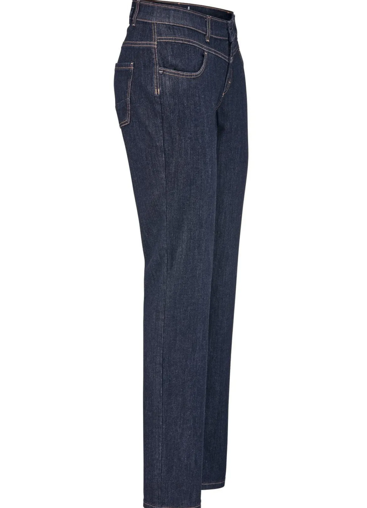 Magic-Jeans mit figurformendem Jeanssattel