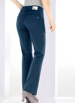 Magic-Jeans mit modisch weiterem Beinverlauf