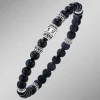 Maskulines Armband mit tibetischen Symbolen