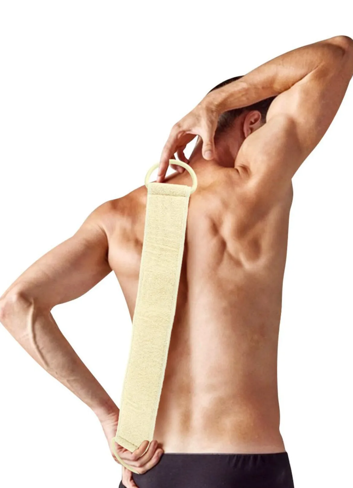 Massagebürste mit Waschhandschuh