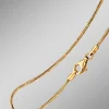 Massive Schlangenkette mit Karabiner Verschluss
