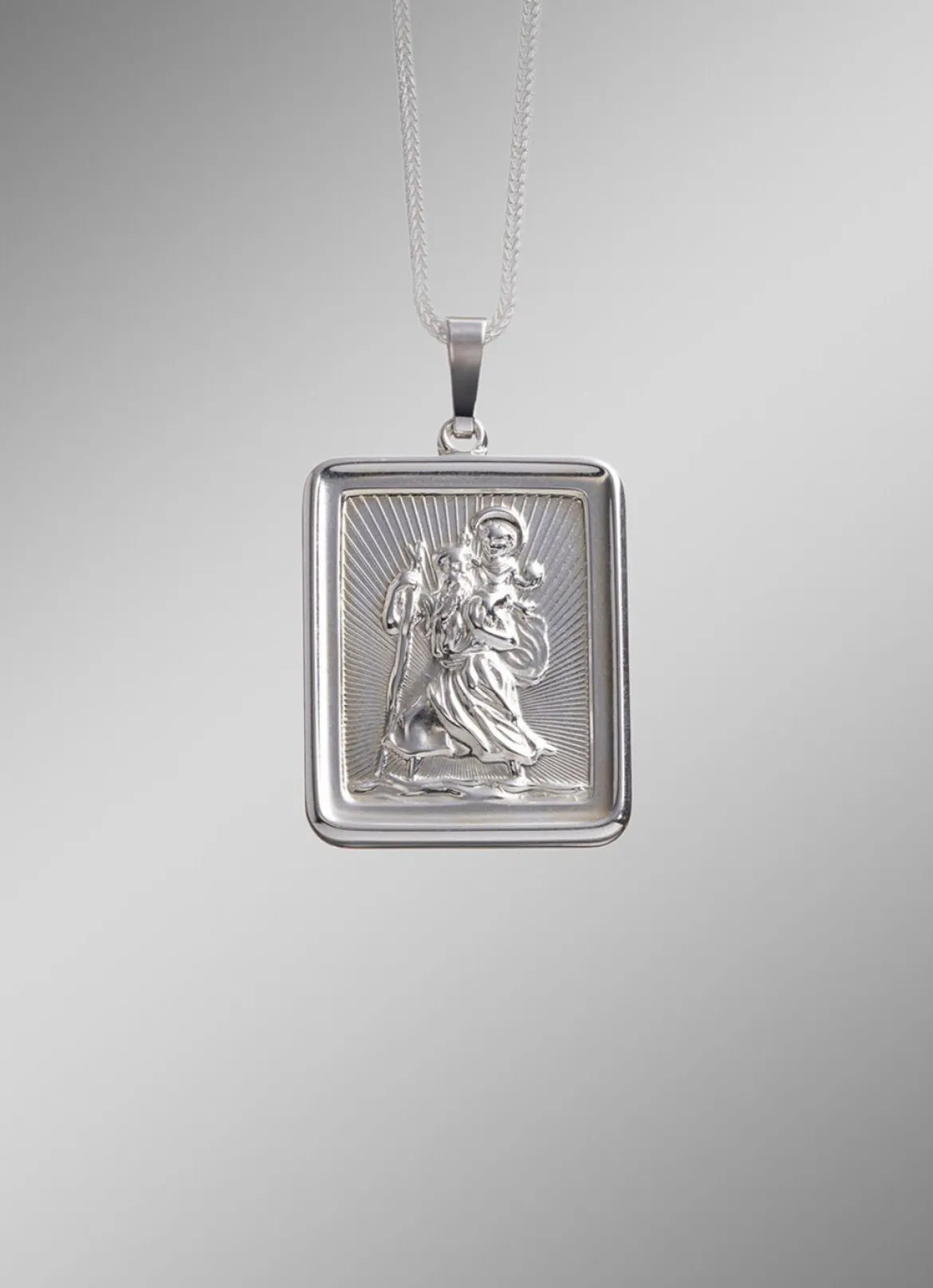 Massiver Anhänger aus Silber