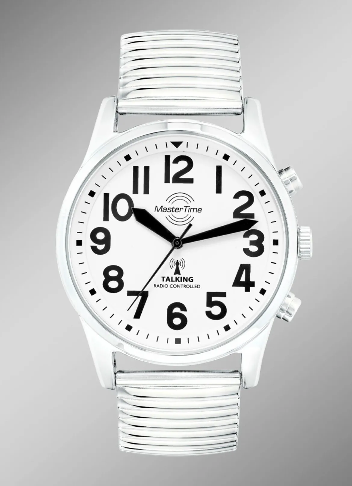 Master Time Funk-Herrenuhr mit sprechende Zeitansage