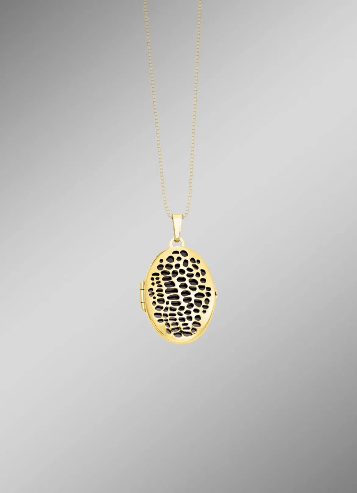 Medaillon mit Leopardenmuster