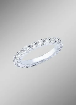 Memoire-Brillantring mit Brillanten