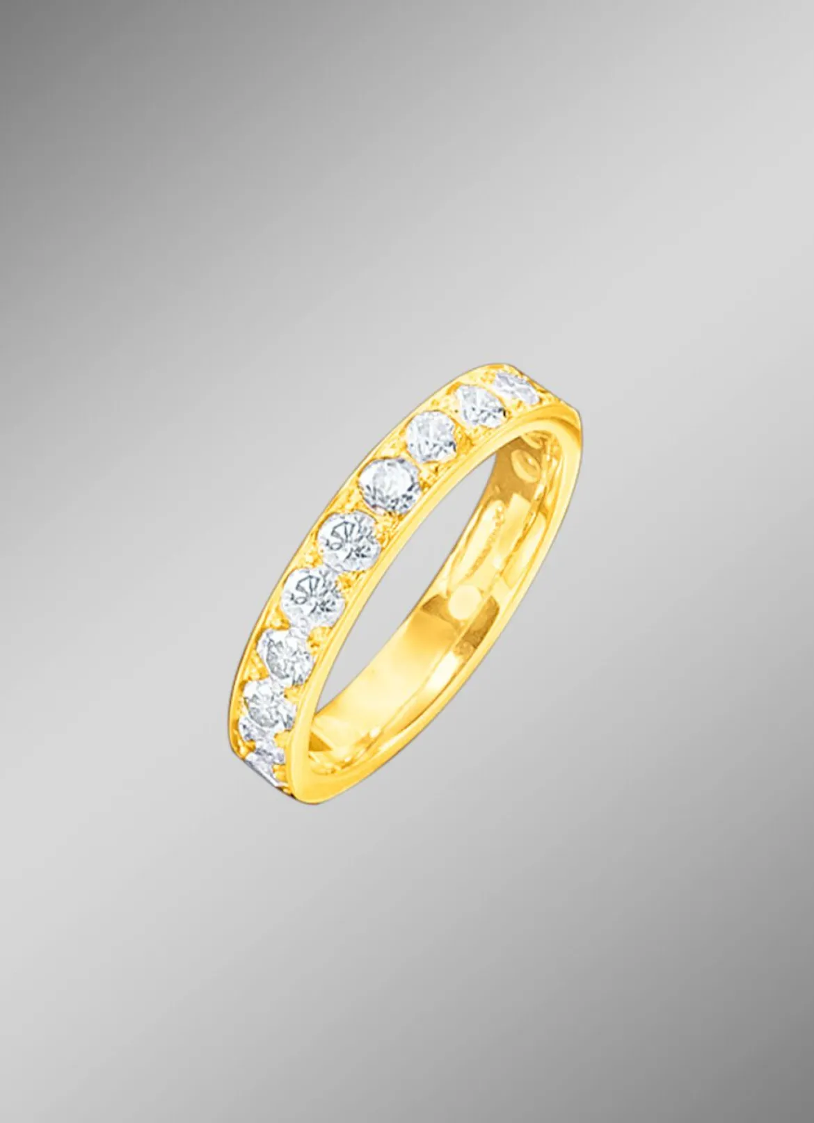 Memoire-Ring mit Brillanten