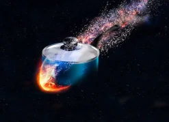Meteor 6-teiliges Topf-Set mit Diamant-Keramik-Antihaft-Premiumbeschichtung