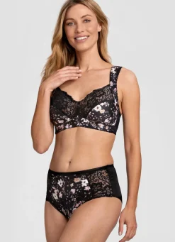 Miss Mary Slip mit farbharmonischem Floraldessin
