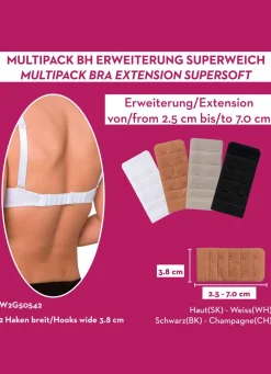 Miss Perfect Wow 2 Go Viererpack BH-Verlängerungen