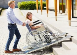 Mobile Auffahrrampe