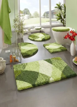 Modern dessinierte Badgarnitur in Supersoft-Qualität