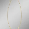 Moderne Halskette mit Zirkonia