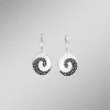 Moderne Ohrringe mit Spinell
