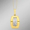 Moderner Anhänger mit Diamant