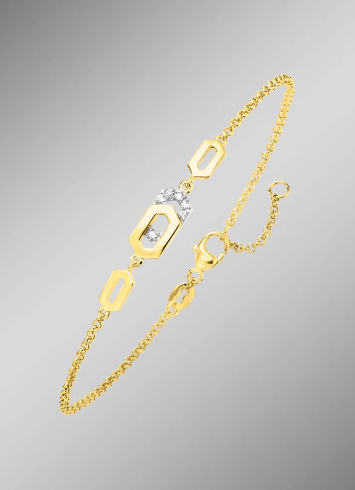 Modernes Armband mit Zirkonia