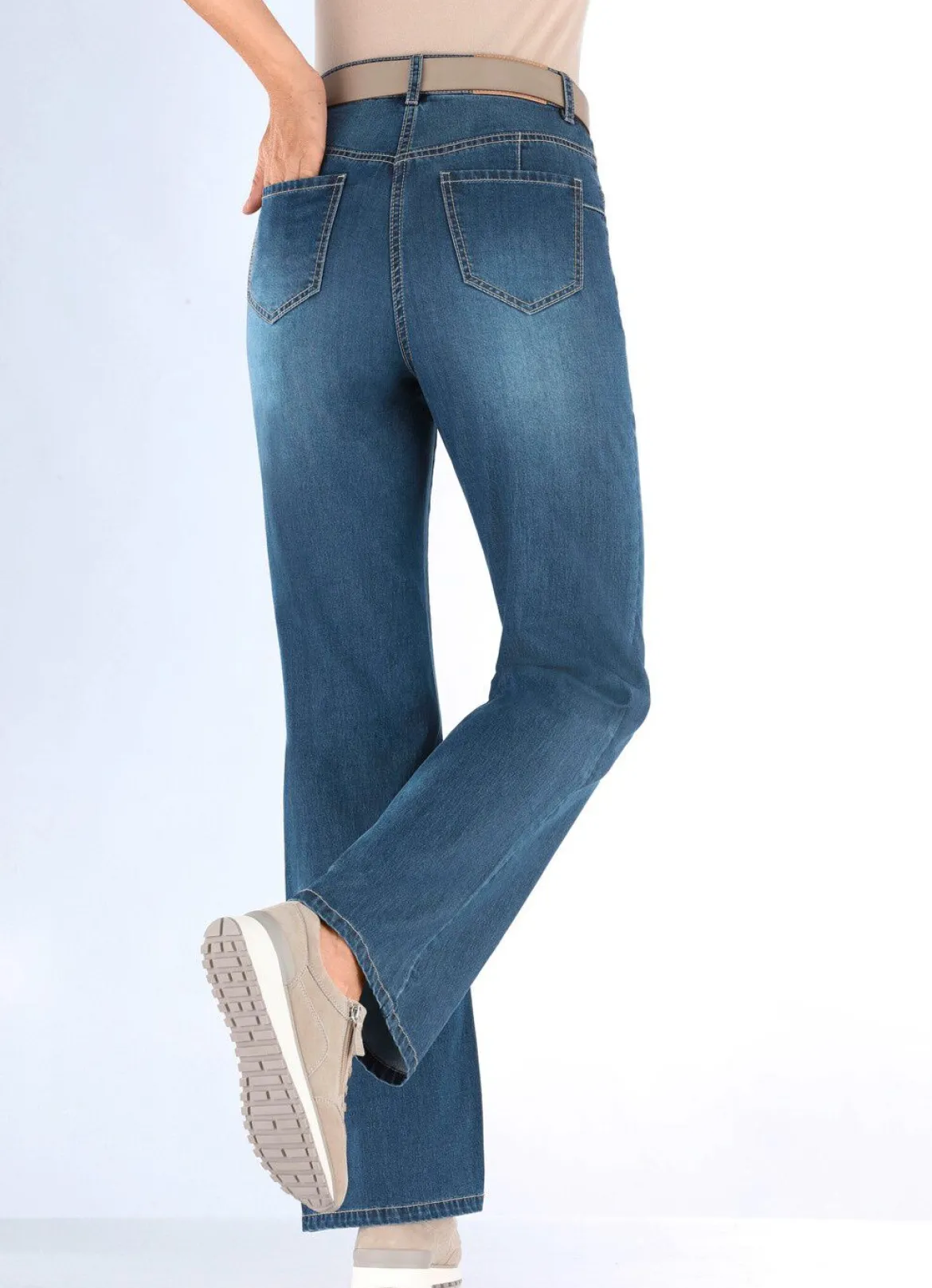Modische Jeans in 5-Pocket-Form