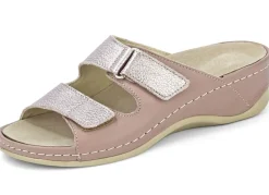 Mubb Pantolette mit Leder-Memory-Fußbett