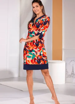 Nachthemd, kürzer geschnitten und 3/4-lange Ärmel
