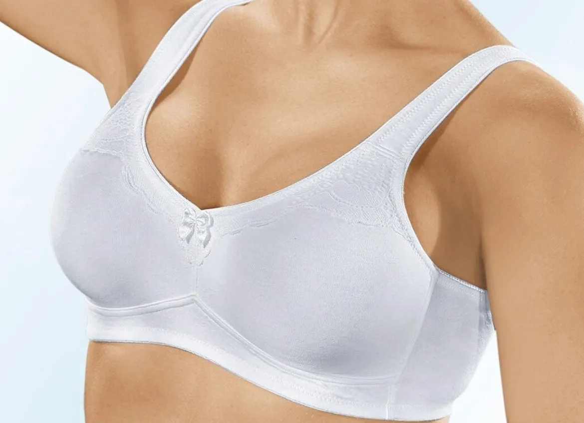 Naturana Zweierpack BH mit doppelt vorgeformten Cups