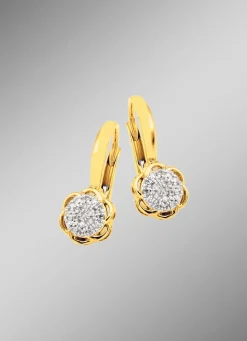 Ohrringe mit Diamanten
