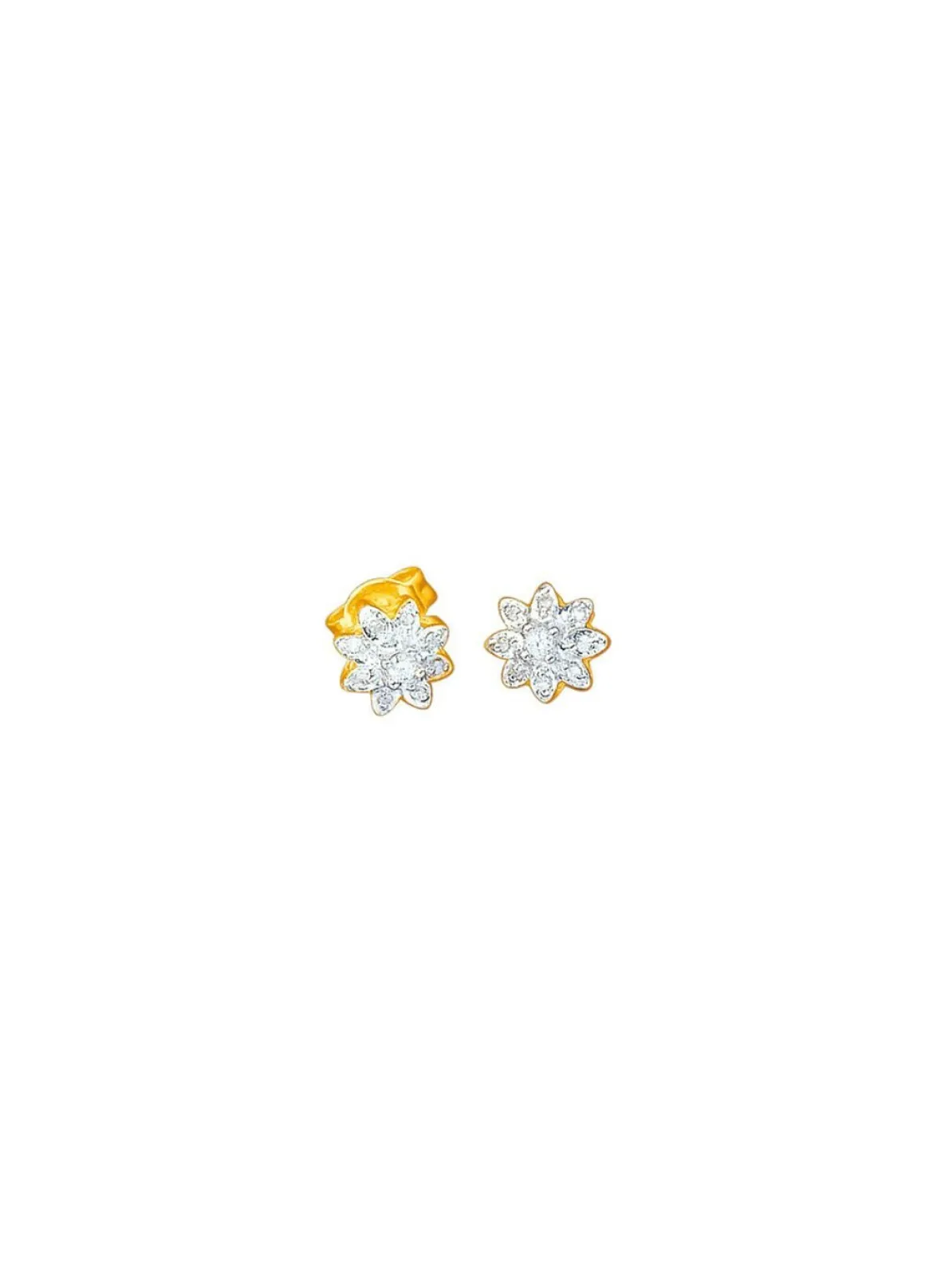 Ohrstecker mit Brillanten und Diamanten