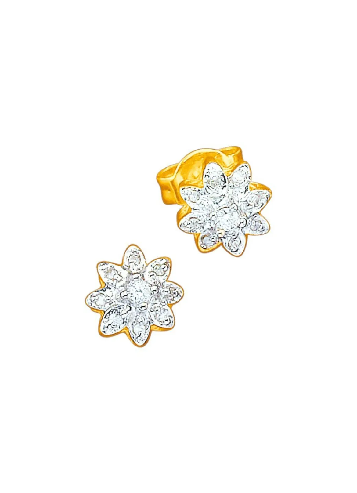 Ohrstecker mit Brillanten und Diamanten