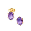 Ohrstecker mit echt Amethyst