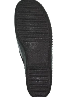 Pantoffel aus weichem Veloursmaterial