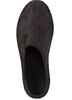 Pantoffel mit seitlich eingesetztem Gummizug